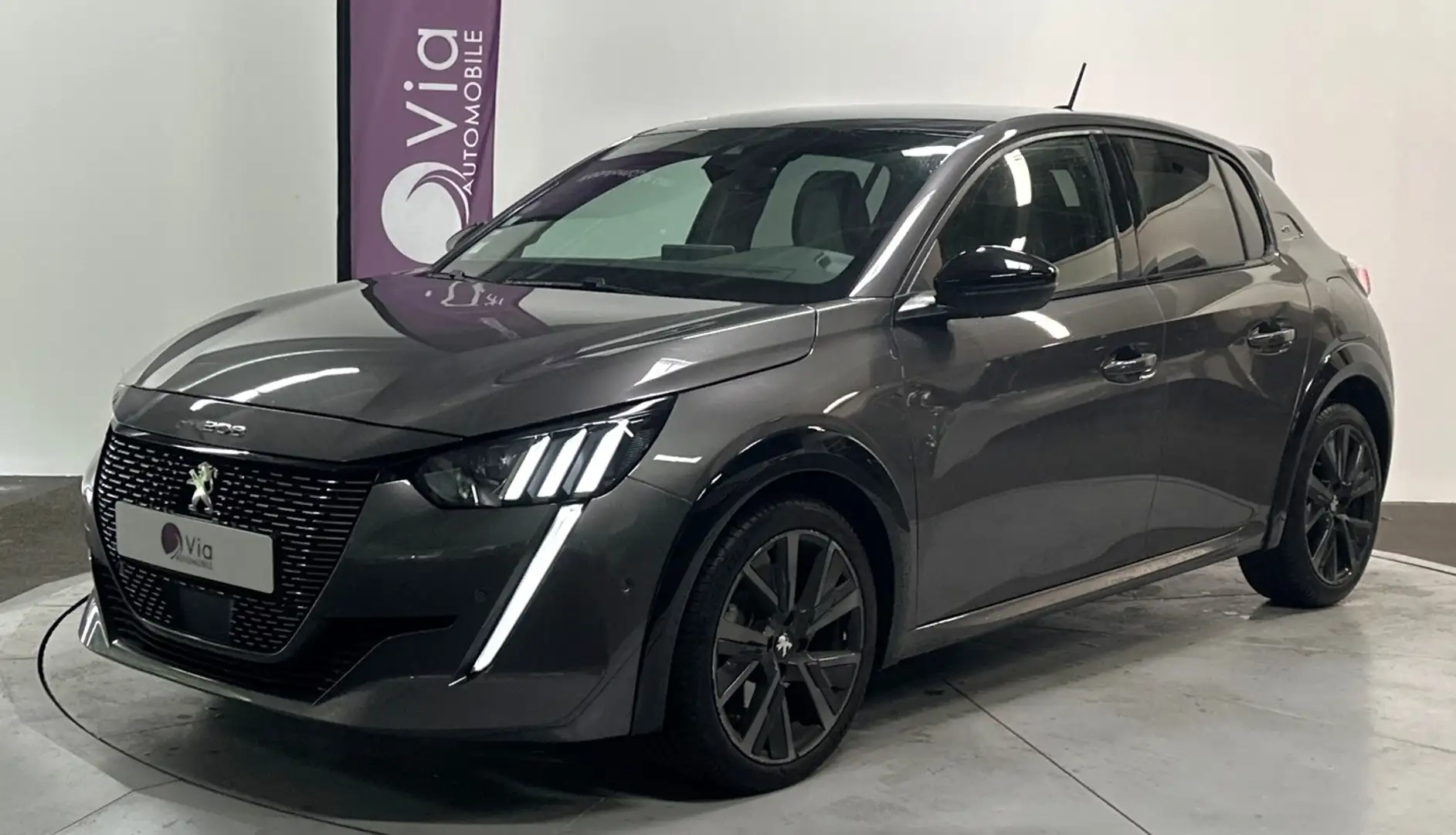 Peugeot 208 1.2 130 S\u0026amp;S EAT8 GT Pack / Distribution F Gris - 1
