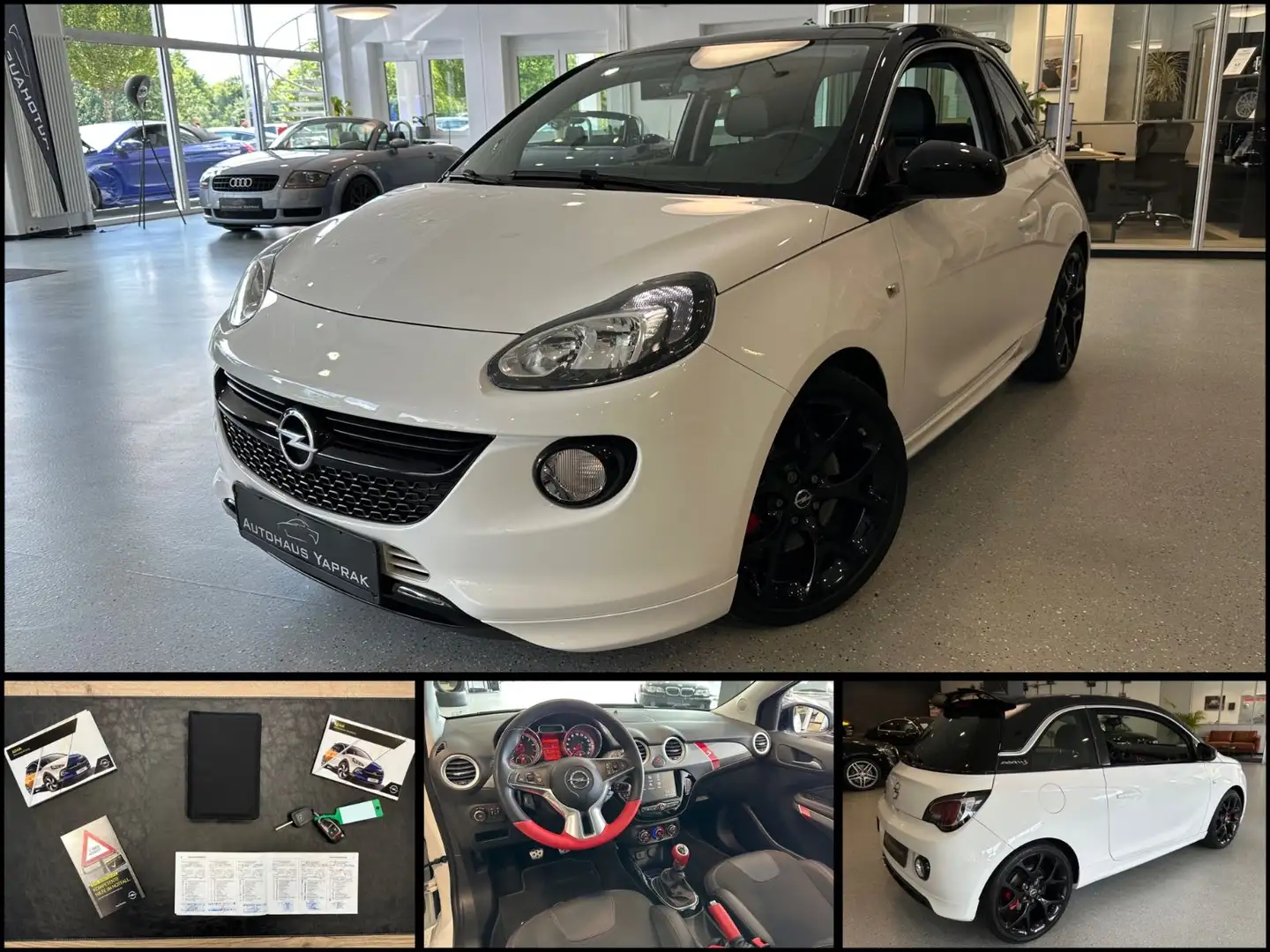 Opel Adam Turbo S|Panorama|IntelliLink 4.0|18LM|Sheft Blanco - 1