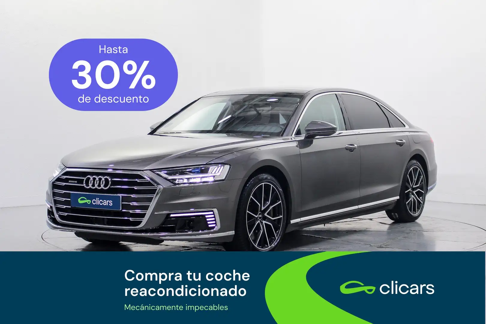 Audi A8 L 60 TFSIe quattro tiptronic 330kW Gris - 1