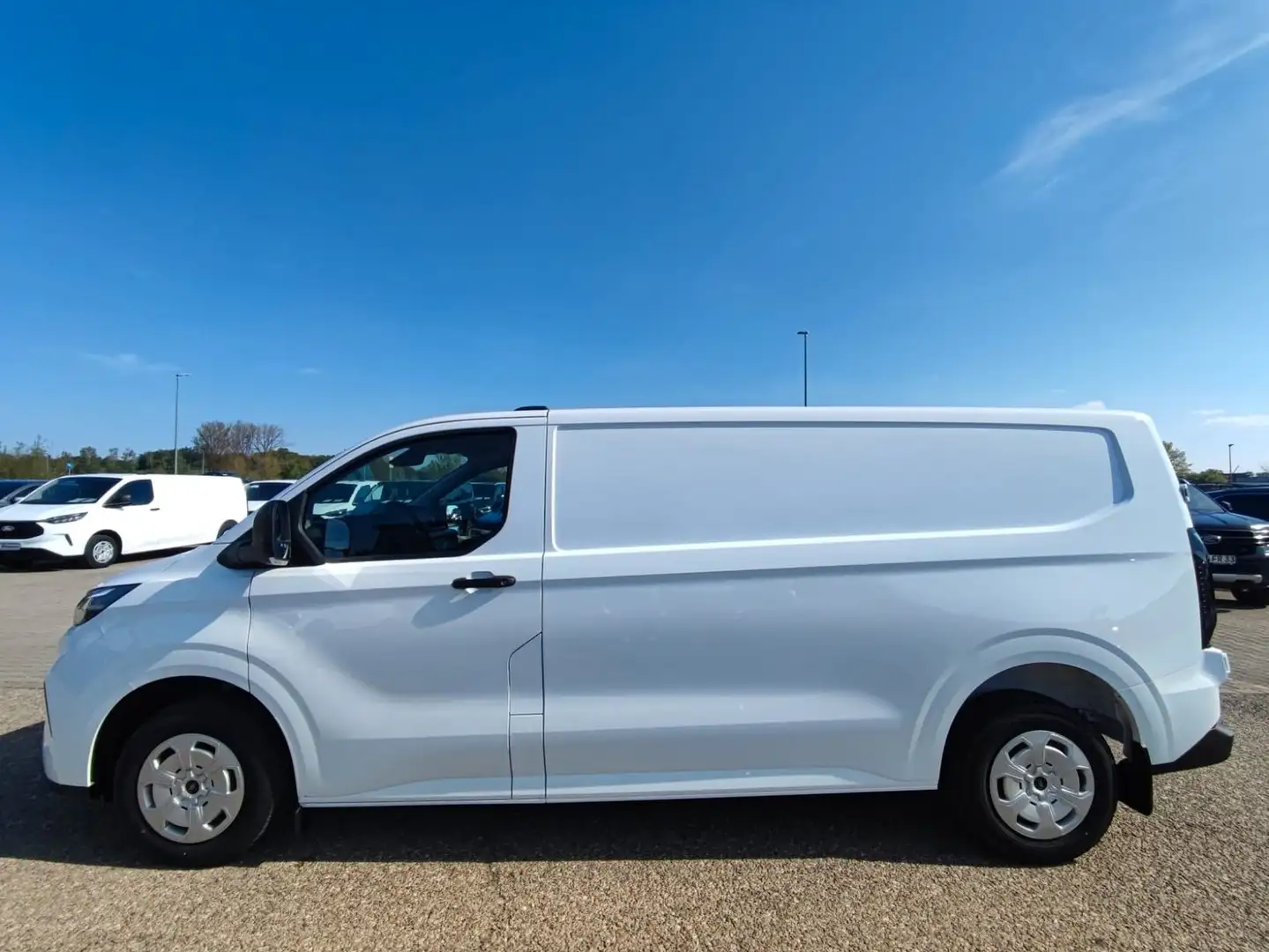 Ford Transit Custom 320 L2 Trend *NAV/LEDER/Holzb/70L Blanco - 2