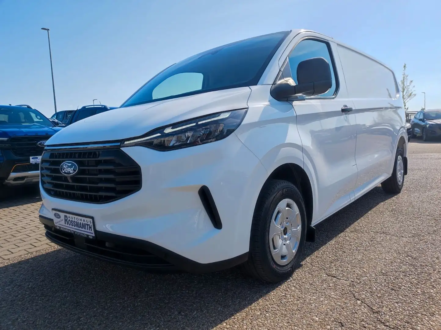 Ford Transit Custom 320 L2 Trend *NAV/LEDER/Holzb/70L Blanco - 1