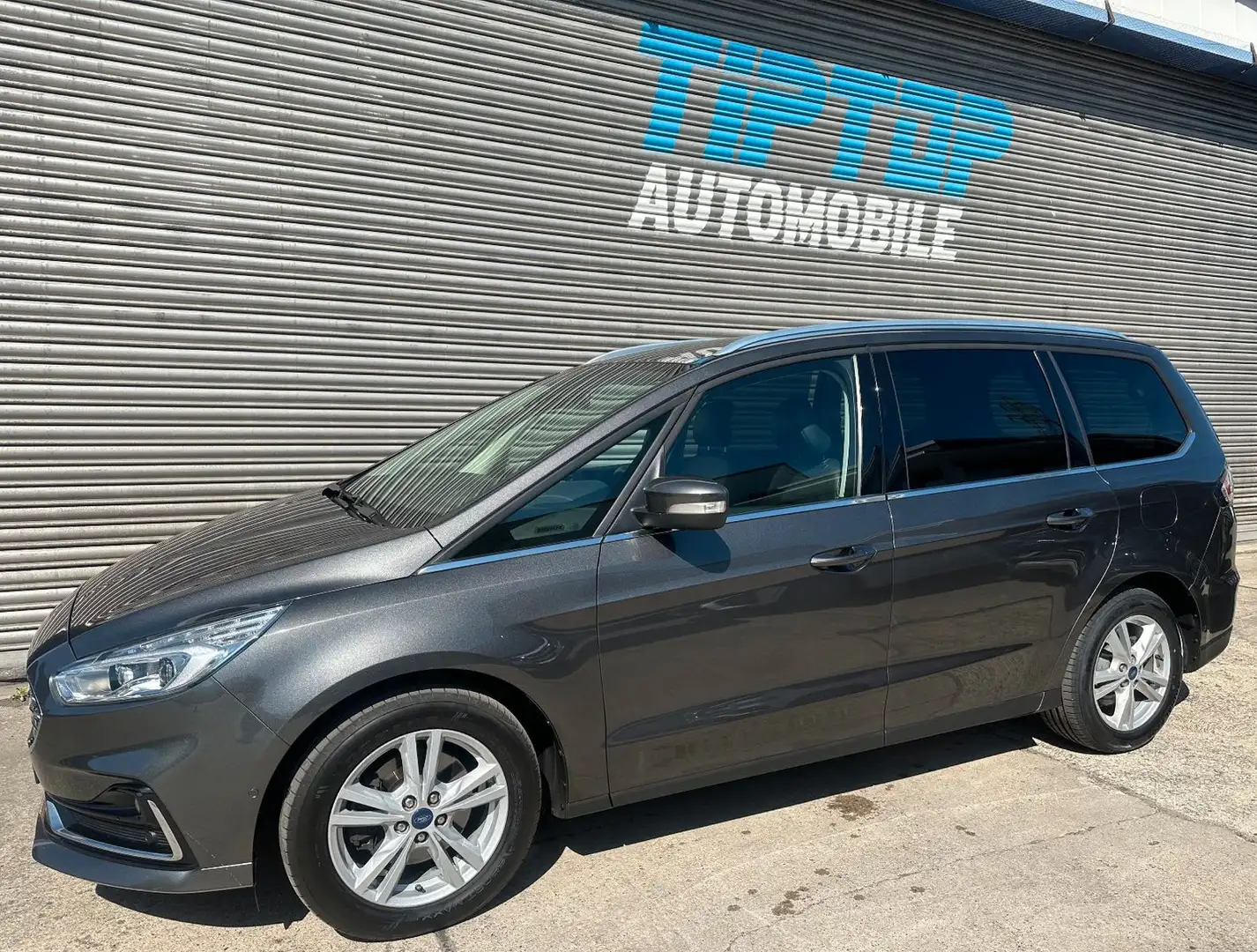 Ford Galaxy Titanium*7-SITZ*LEDER*LED*NAVI*AHK* Gris - 1
