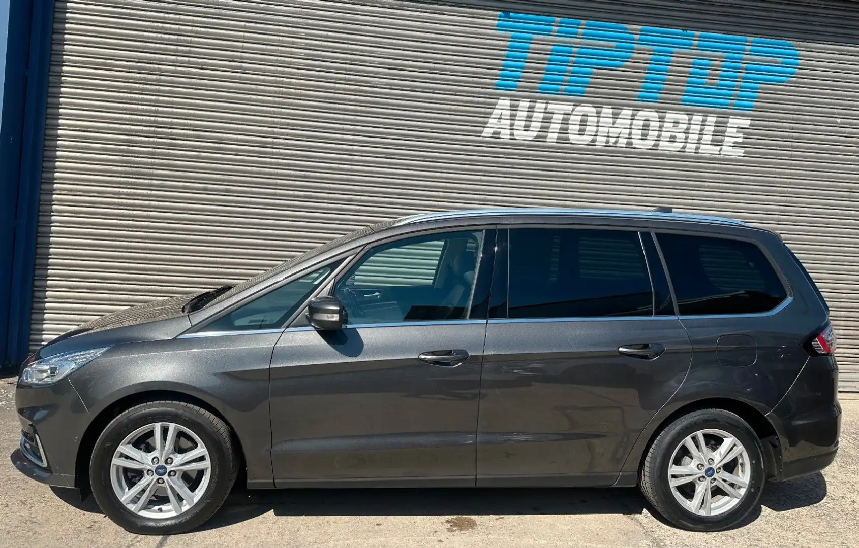 Ford Galaxy Titanium*7-SITZ*LEDER*LED*NAVI*AHK* Gris - 2