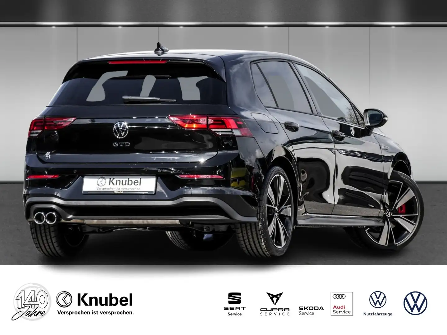 Volkswagen Golf VIII GTD LED+ AHK Navi Keyless 18" TravelAss. Czarny - 2