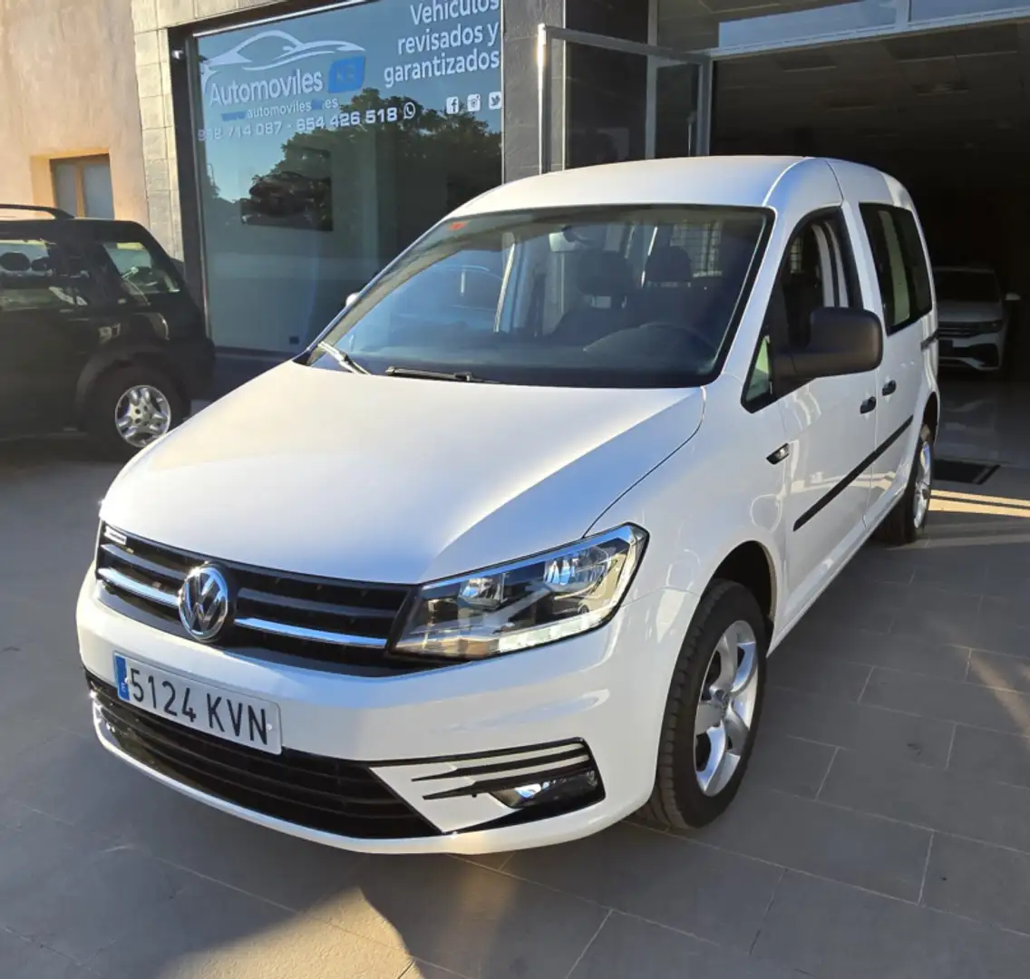 Volkswagen Caddy 2.0TDI Trendline 4M 90kW Blanco - 1