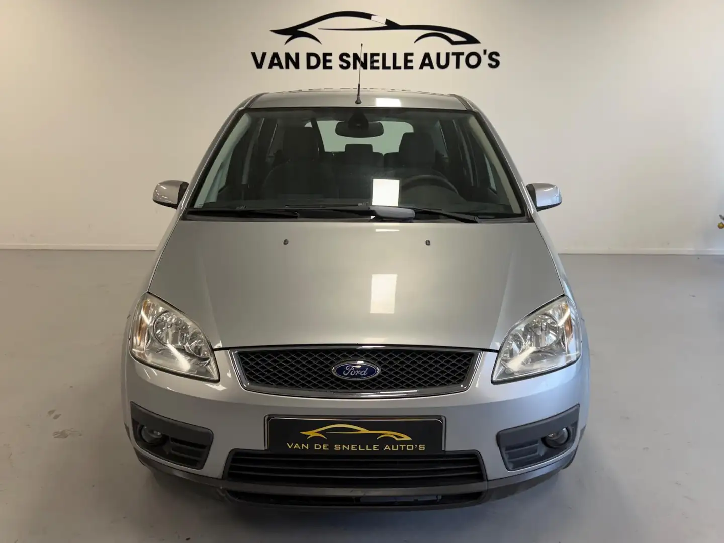 Ford Focus C-Max 1.8-16V First Edition NAP/AIRCO/CRUISE Grijs - 2