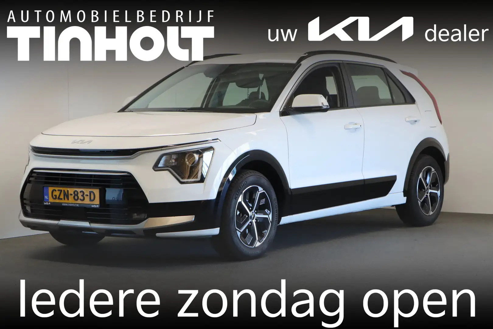 Kia Niro 1.6 GDi Hybrid DynamicLine Blanc - 1
