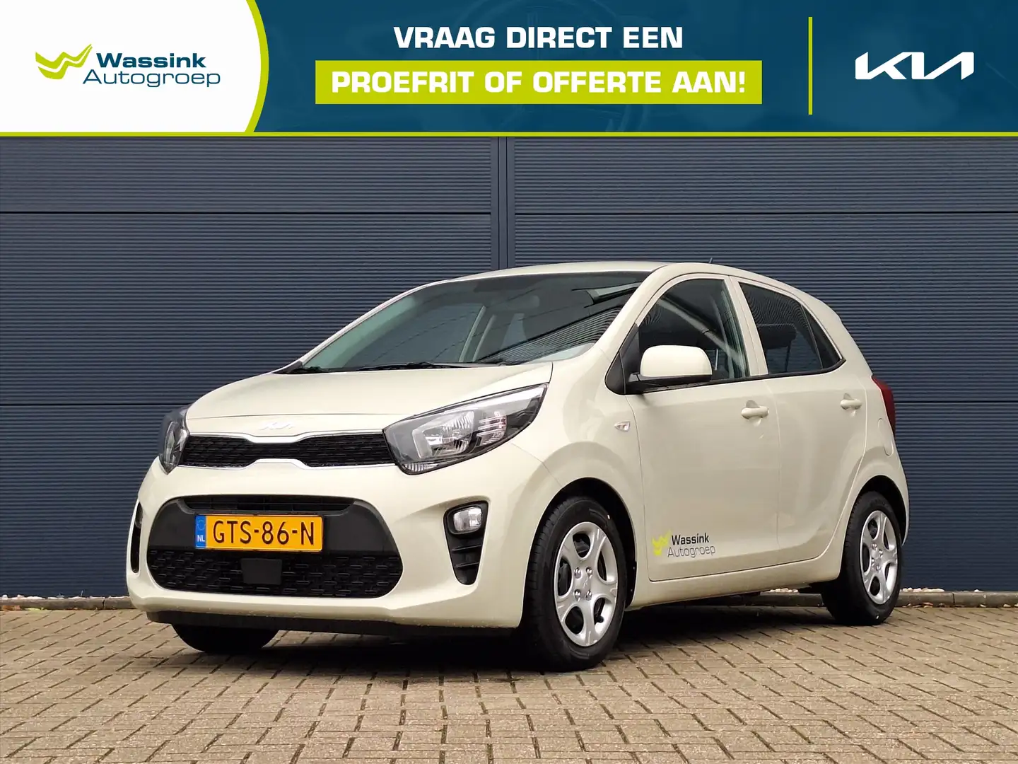 Kia Picanto 1.0 DPi 67pk 5-zits ComfortLine | Bluetooth | Crui Geel - 1