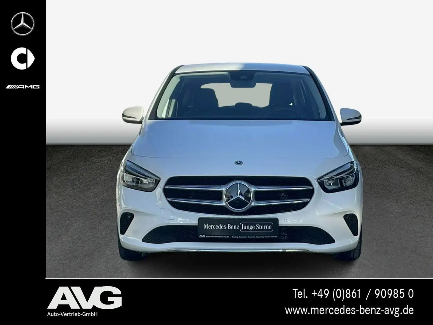Mercedes-Benz B 200 B 200 4M Style RFK Klima MBUX Tempomat SHZ Navi Weiß - 2