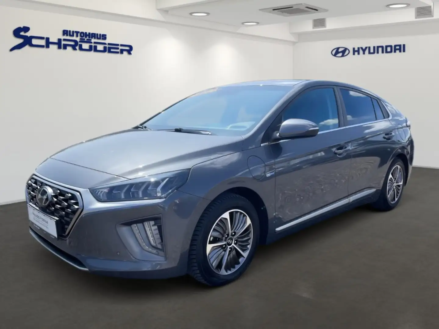 Hyundai IONIQ Facelift PLUG IN Hybrid, Klima, Navi, Grau - 1