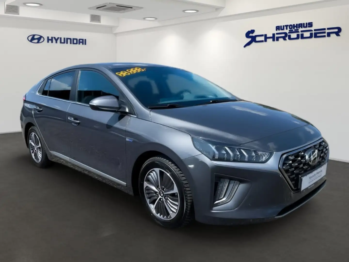 Hyundai IONIQ Facelift PLUG IN Hybrid, Klima, Navi, Grau - 2