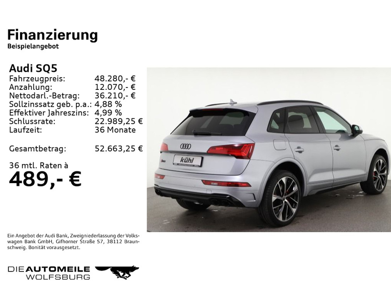 Audi SQ5 TDI quattro tiptronic Luftfed/Matrix — photo 2