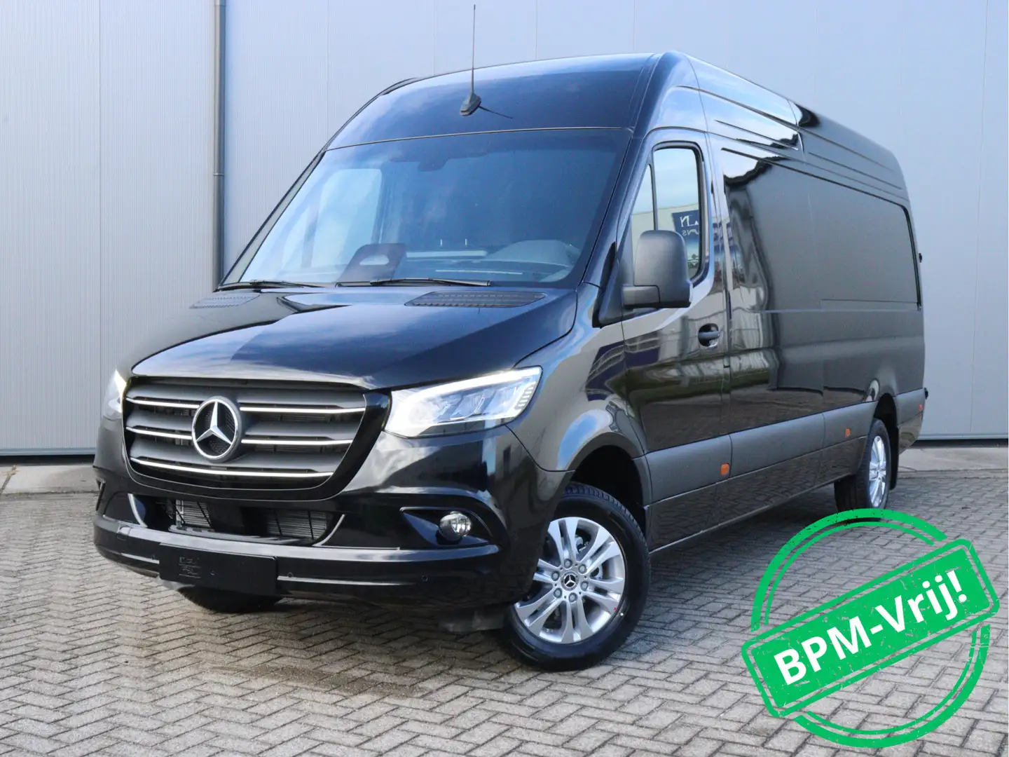 Mercedes-Benz Sprinter 317CDI 170PK L3H2 RWD SELECT 9G-tronic | BPM Vrij Zwart - 1