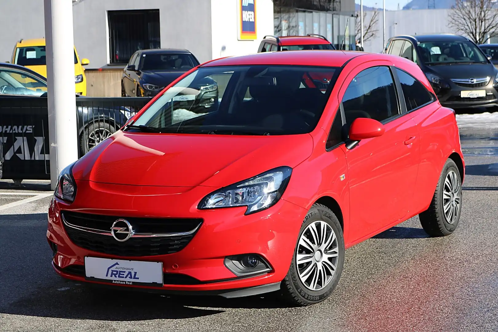Opel Corsa 1,2 Ecotec Cosmo / 1. Besitz! Rot - 1