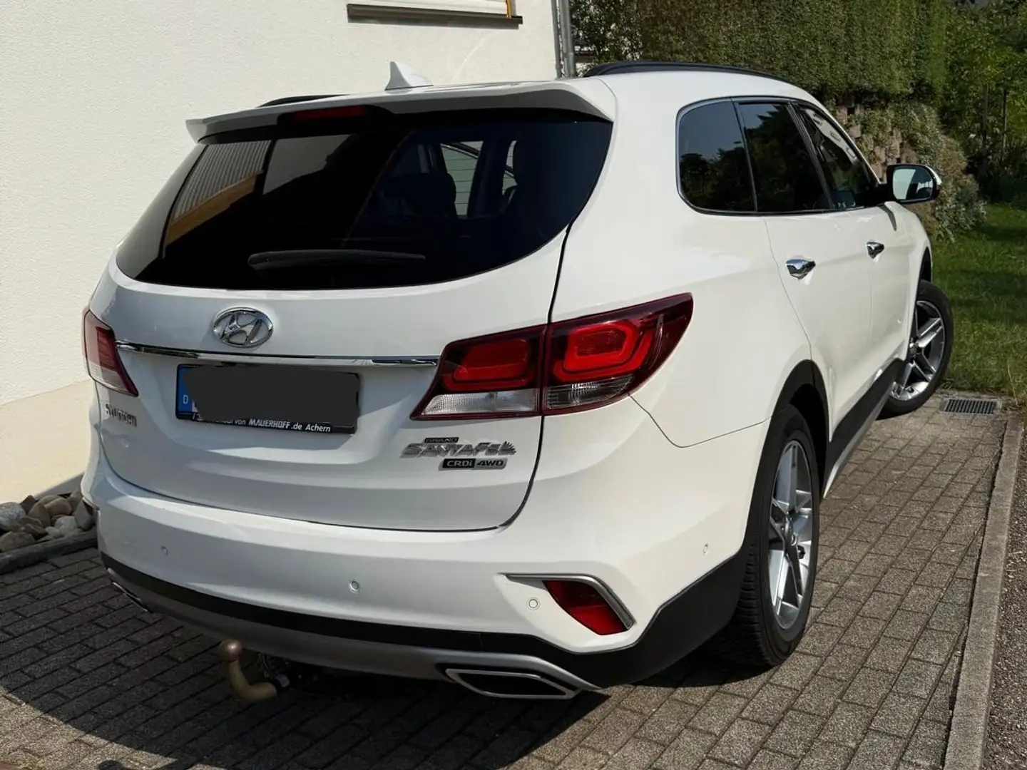 Hyundai SANTA FE blue 2.2 CRDI 4WD Automatik 7-Sitzer Premium Weiß - 2