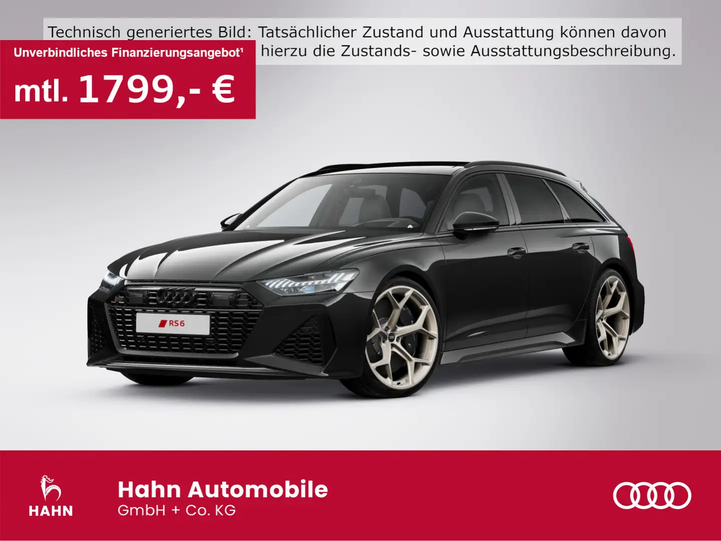 Audi RS6 Audi RS 6 Avant performance 463(630) kW(PS) Schwarz - 1