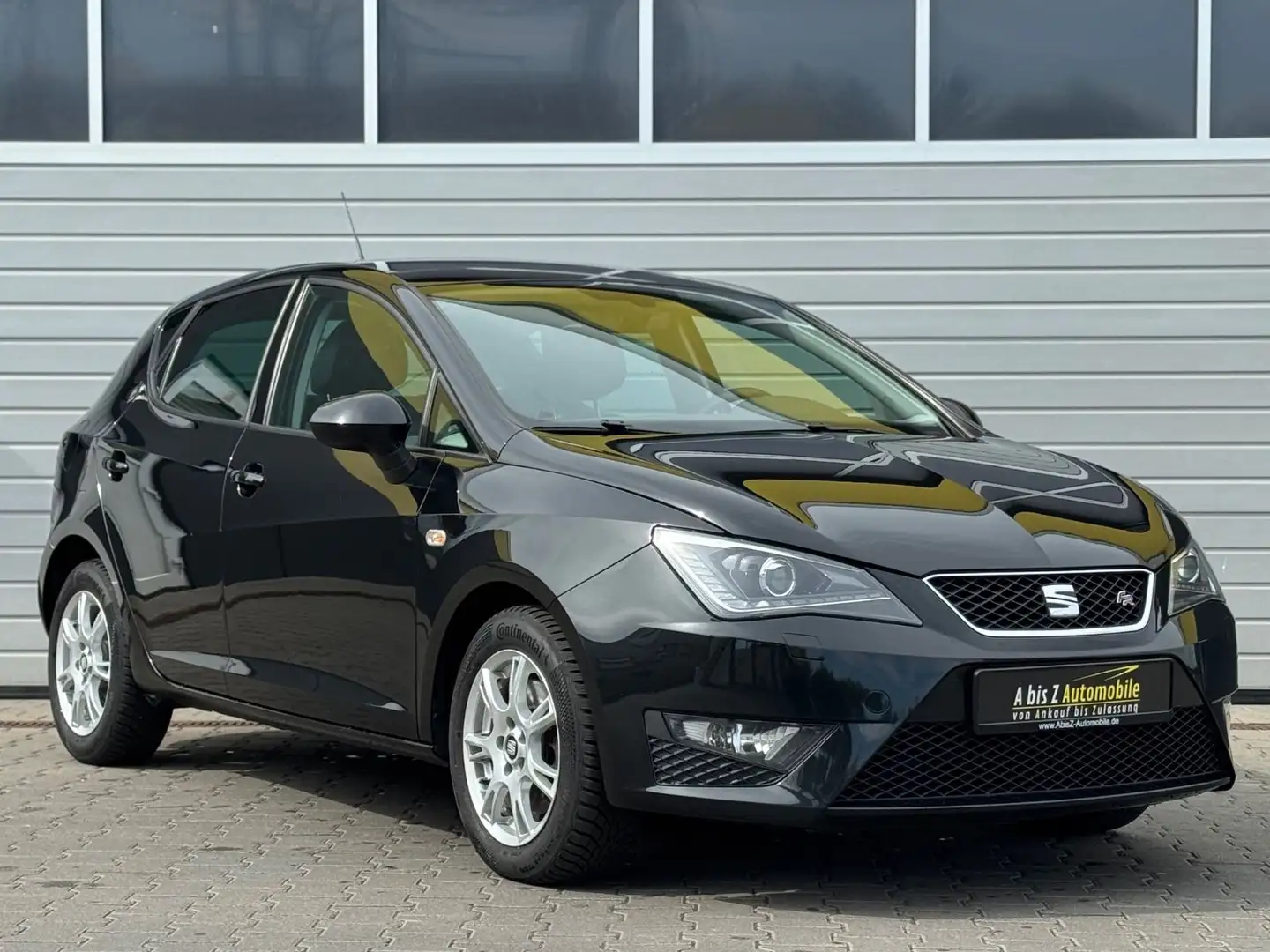 SEAT Ibiza FR 1.Hand/Pano/SHZ/MFL/Garantie Schwarz - 1