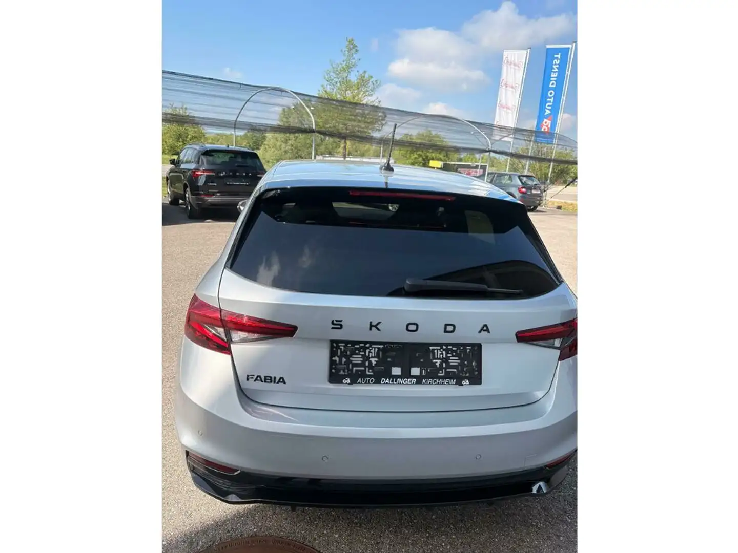 Skoda Fabia Monte Carlo TSI DSG Silber - 2