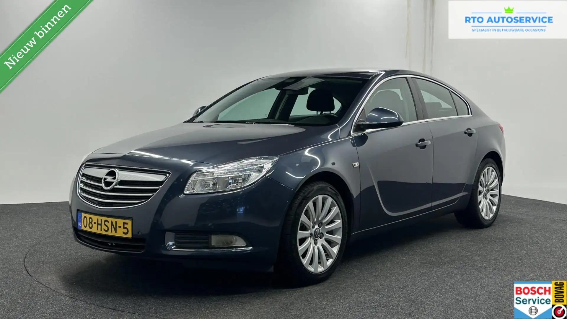 Opel Insignia 1.8 Executive TREKHAAK NAVIGATIE LM ECC CRUISE. Grau - 1