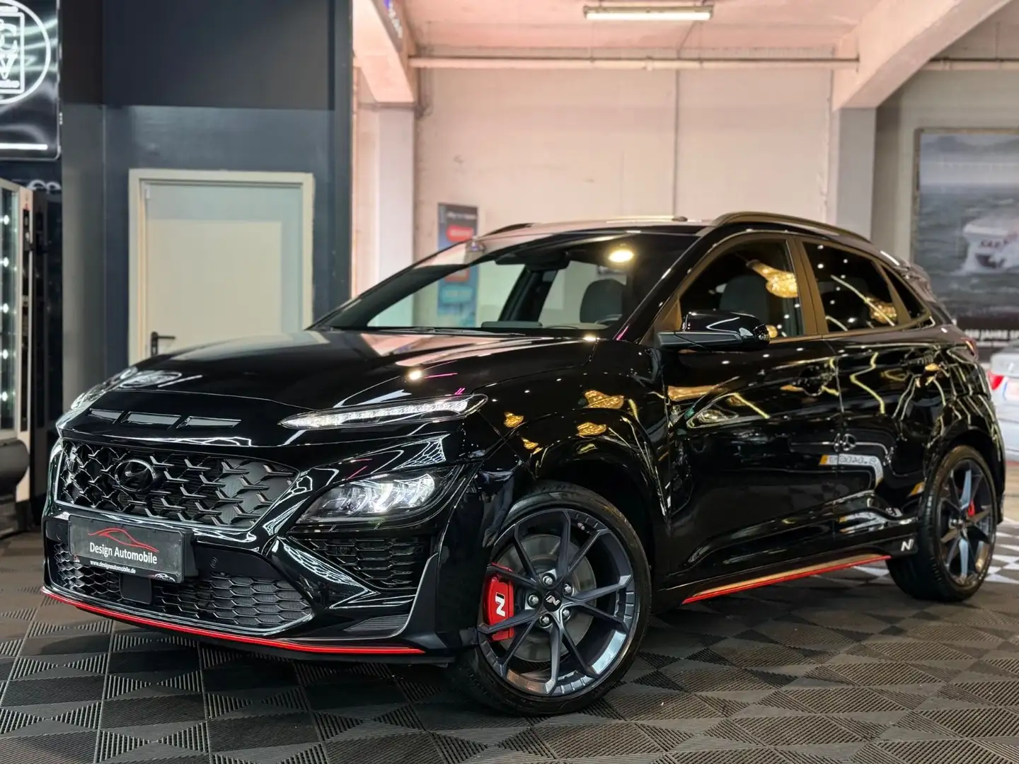 Hyundai KONA N Performance 2WD*PANO/HEAD-UP/STZBLFTG/LED Noir - 1