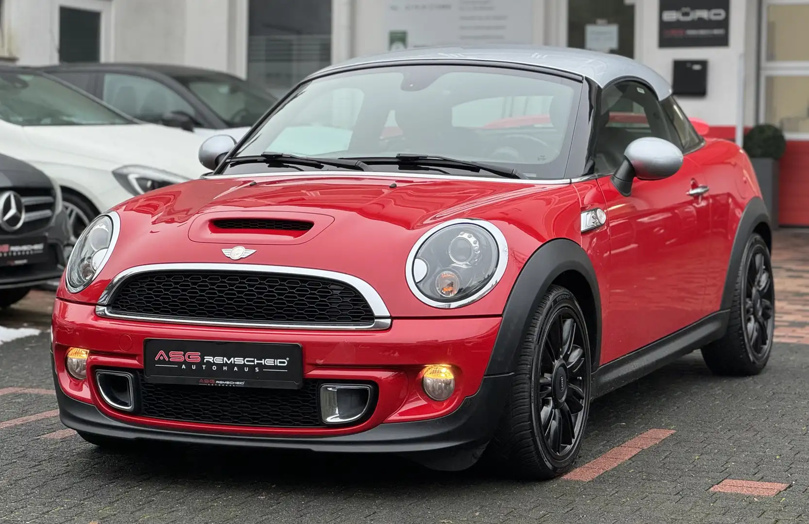 MINI Cooper S Coupé *Chrome Line *Bi-Xenon *17*Leder Rot - 1
