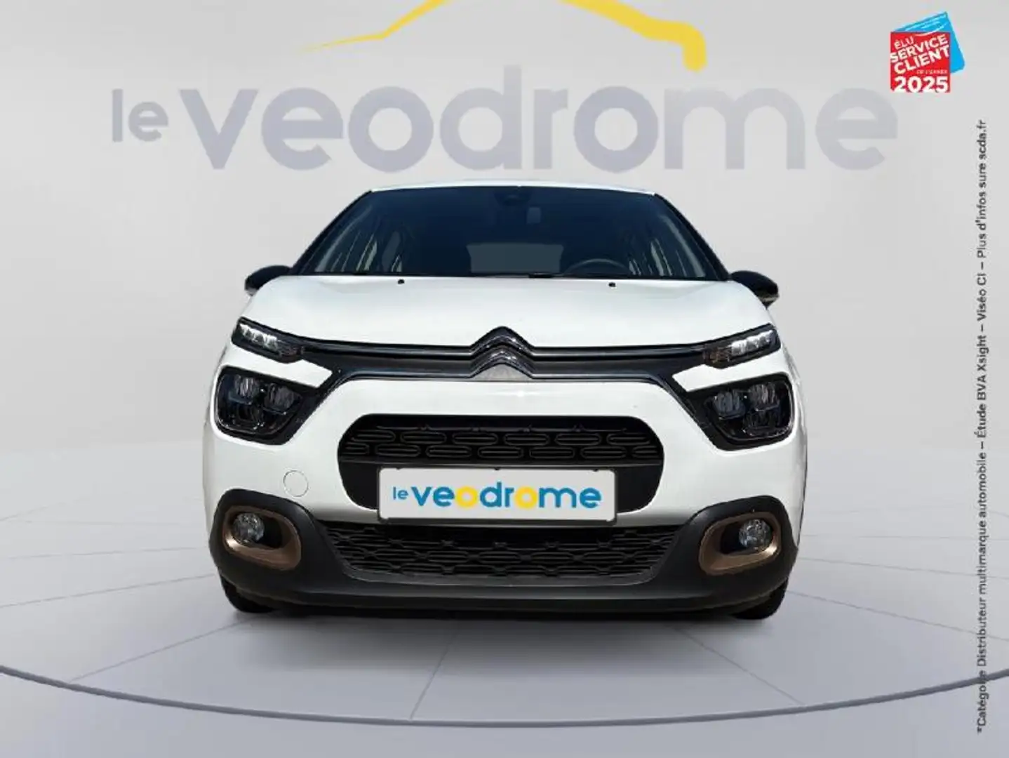 Citroen C3 1.5 BlueHDi 100ch S/S C-Series E6.d GPS Radar AR C Blanc - 2