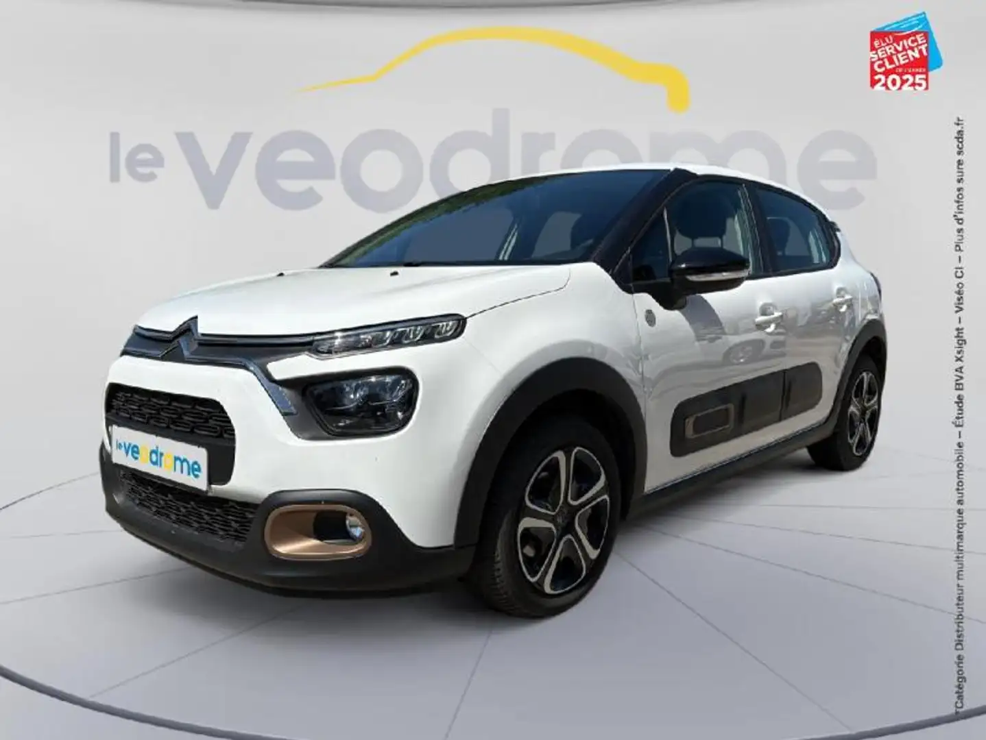 Citroen C3 1.5 BlueHDi 100ch S/S C-Series E6.d GPS Radar AR C Blanc - 1