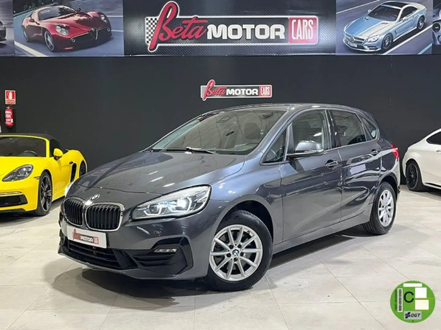 BMW 218 218d Active Tourer Gris - 2