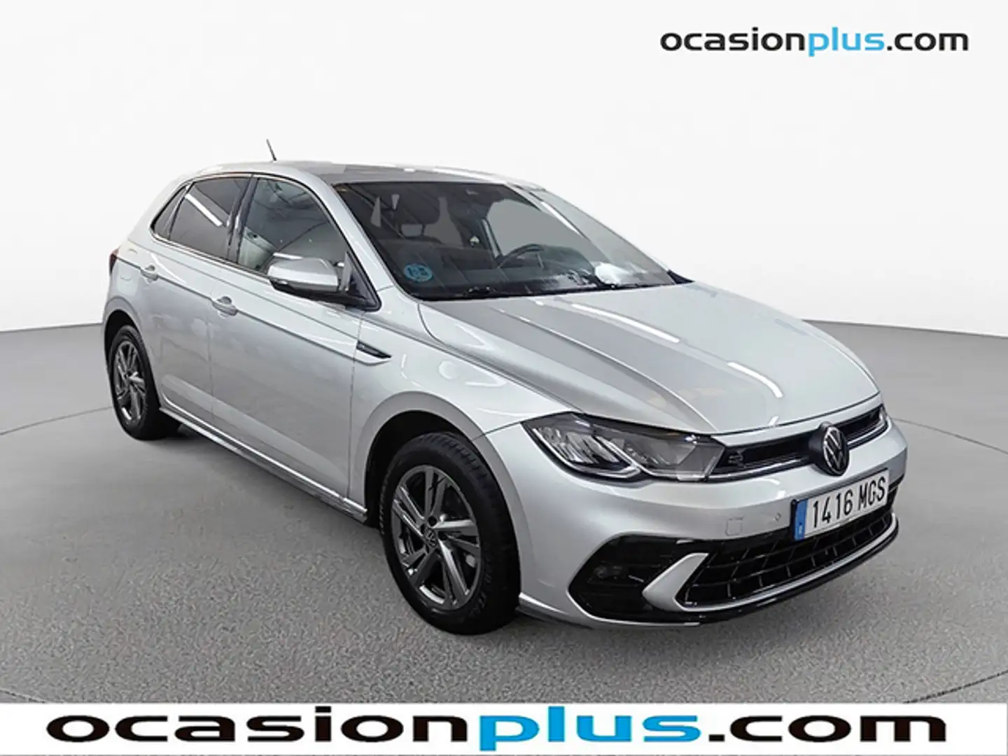 Volkswagen Polo 1.0 TSI R-Line DSG 81kW Plateado - 2