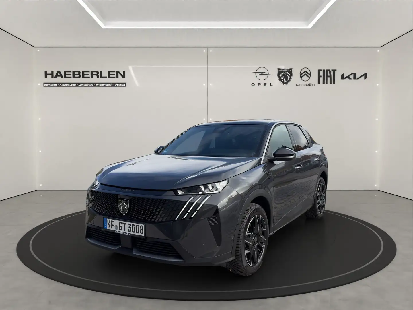 Peugeot 3008 1.2 Hybrid 145 GT Alcantara+Navi+SHZ+uvm. Grau - 2