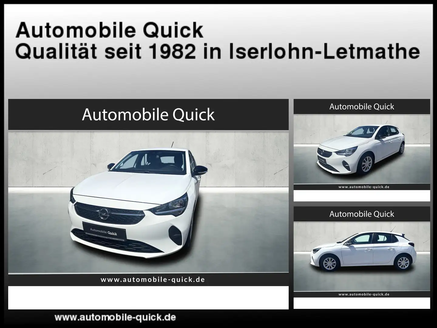 Opel Corsa F 1.2 Edition * PDC * Tempomat * Apple Car Blanco - 1