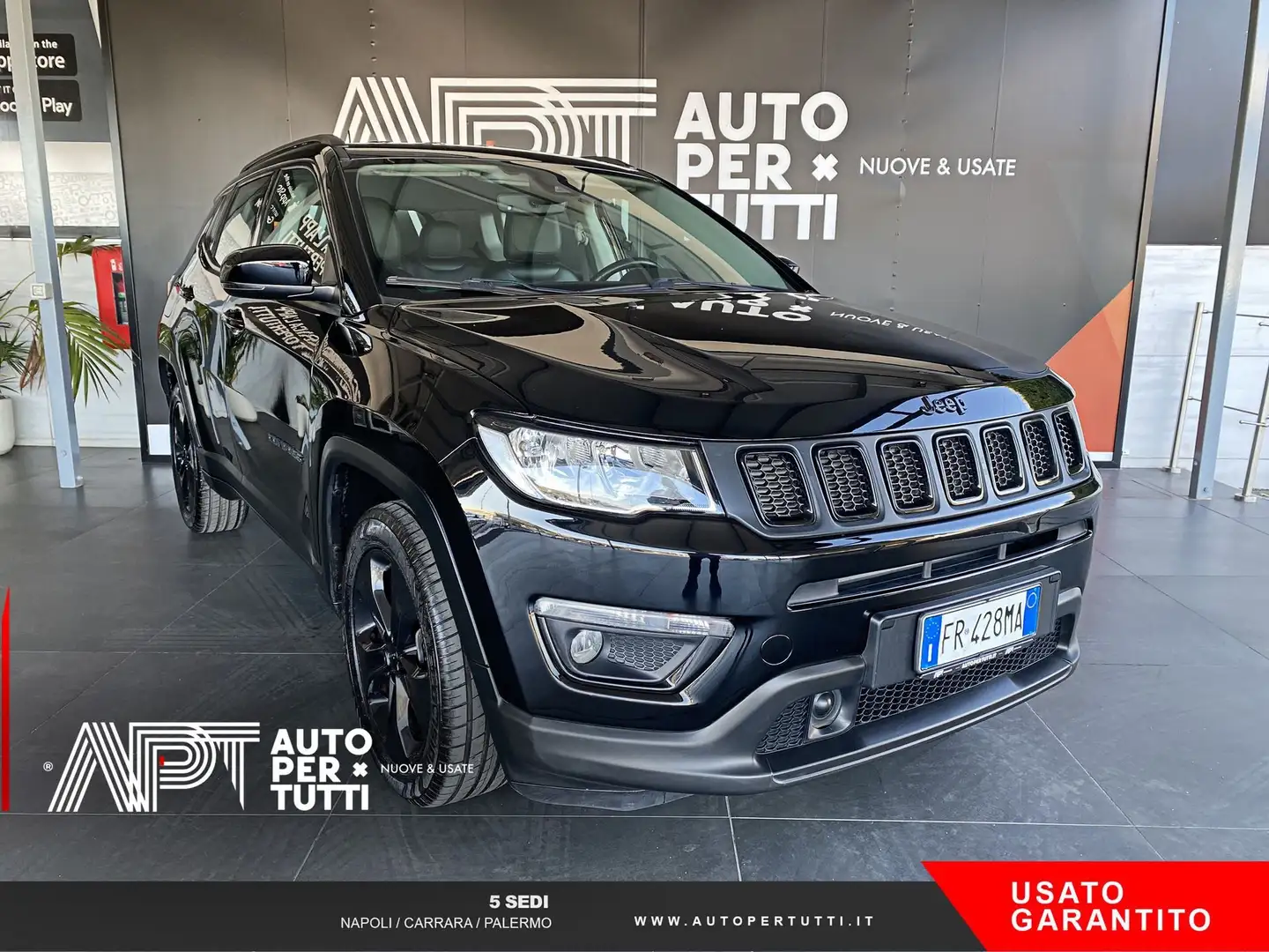 Jeep Compass Compass 1.6 mjt Night Eagle 2wd 120cv my19 Schwarz - 2