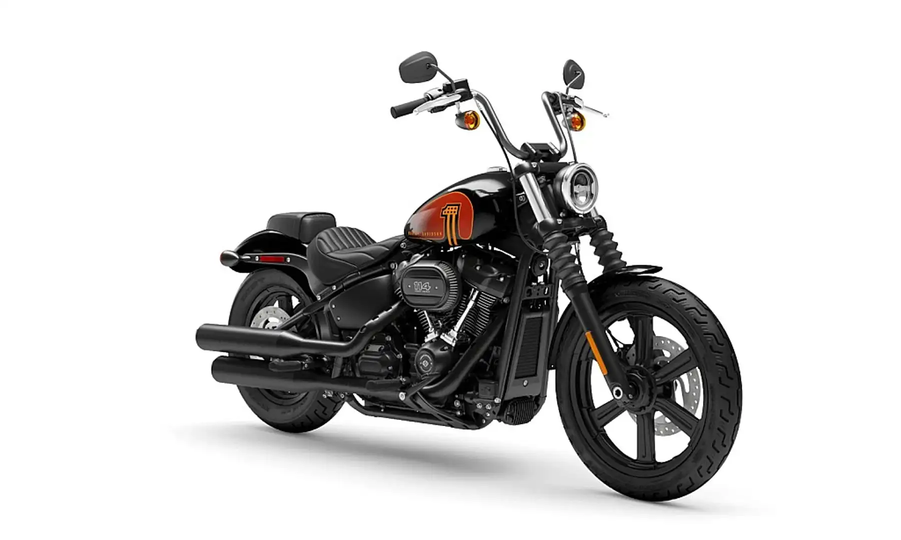 Harley-Davidson Softail Softail Street Bob *DEMO* Schwarz - 2