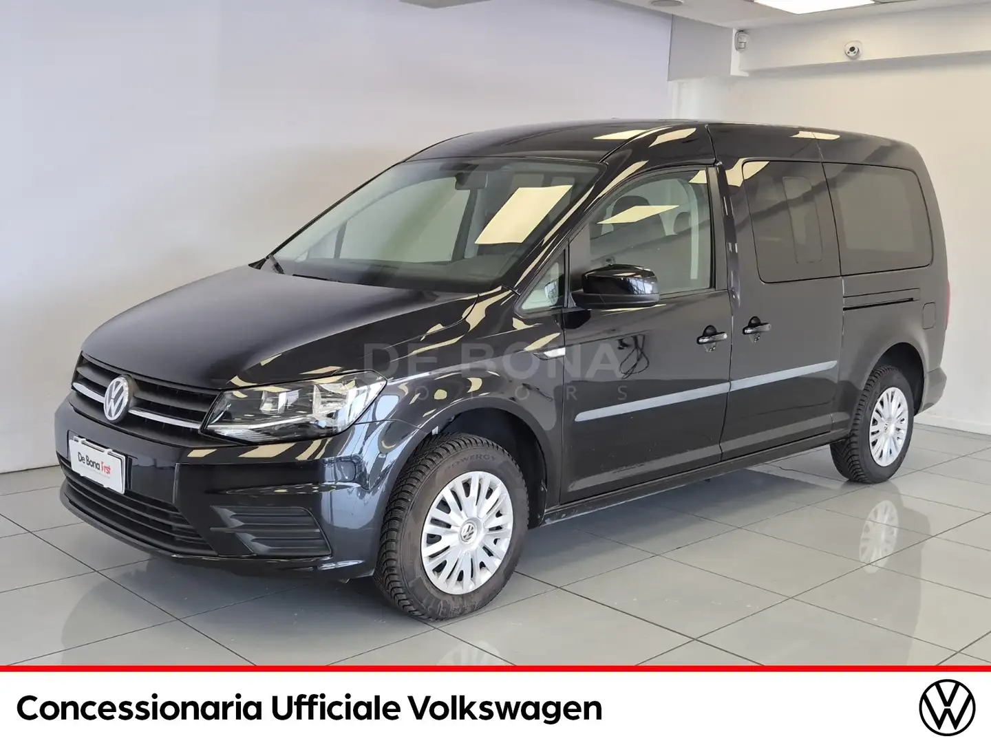 Volkswagen Caddy maxi 1.0 tsi 102cv trendline e6 Schwarz - 1