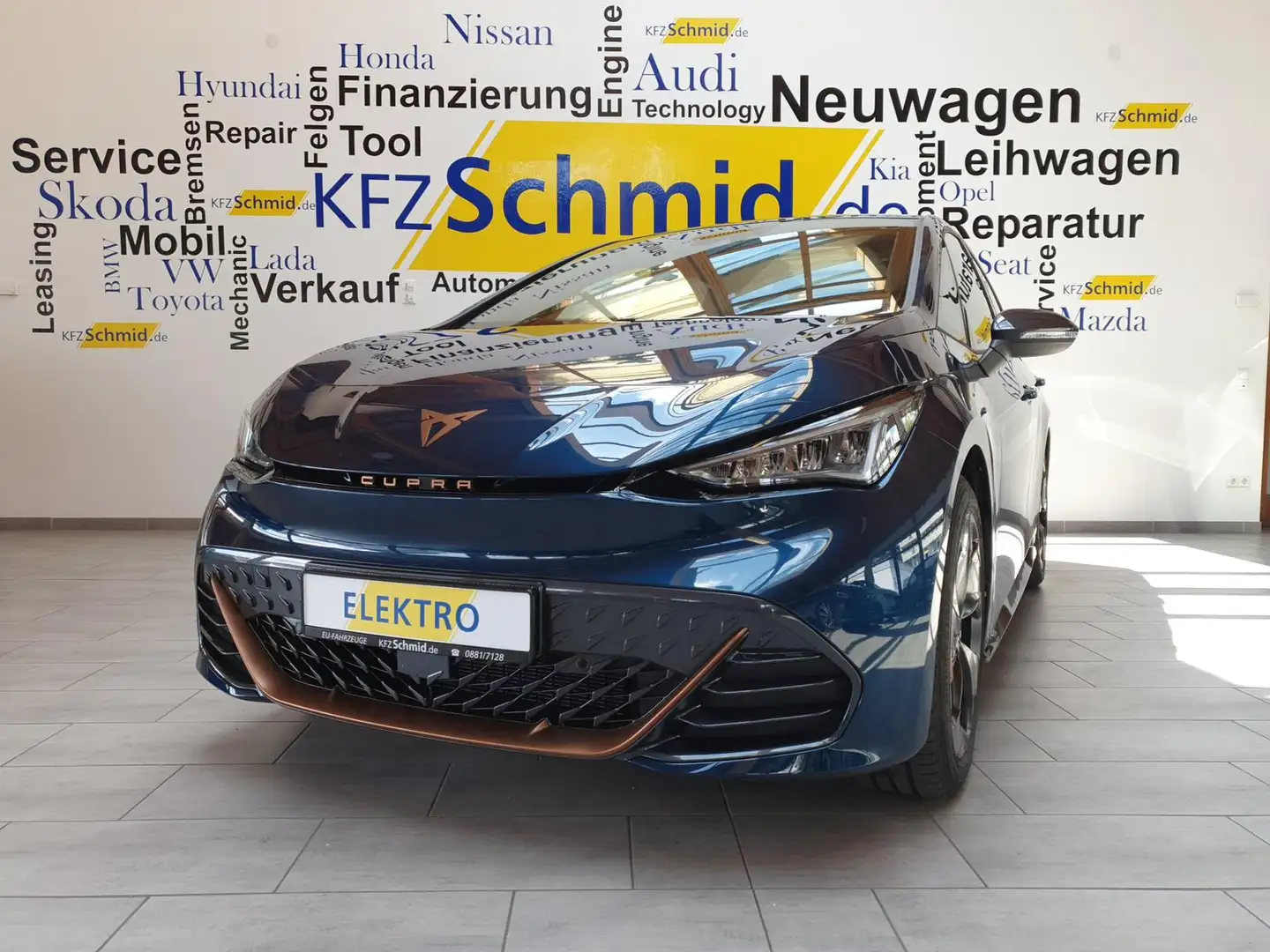 CUPRA Born 170KW 58Kwh * ACC * Beats * Wärmepumpe * Modrá - 1