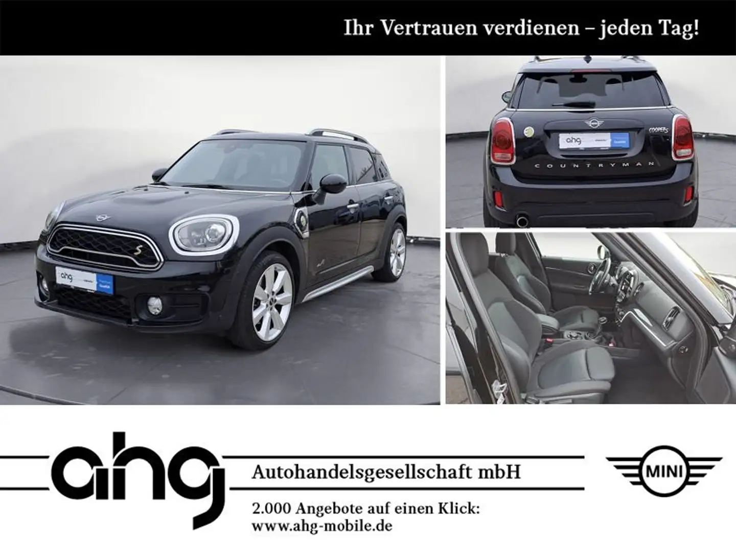 MINI Cooper SE Countryman Countryman Cooper SE. ALL4 HIFI | Pano | Garanti Schwarz - 1