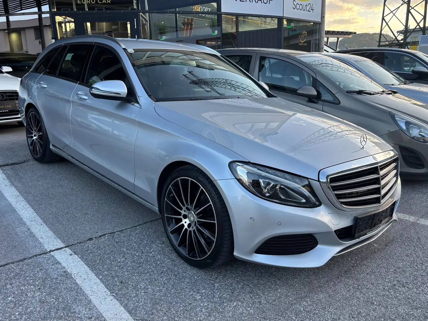 Mercedes-Benz C 220 C 220 T BlueTec / d (205.204) Silber - 2
