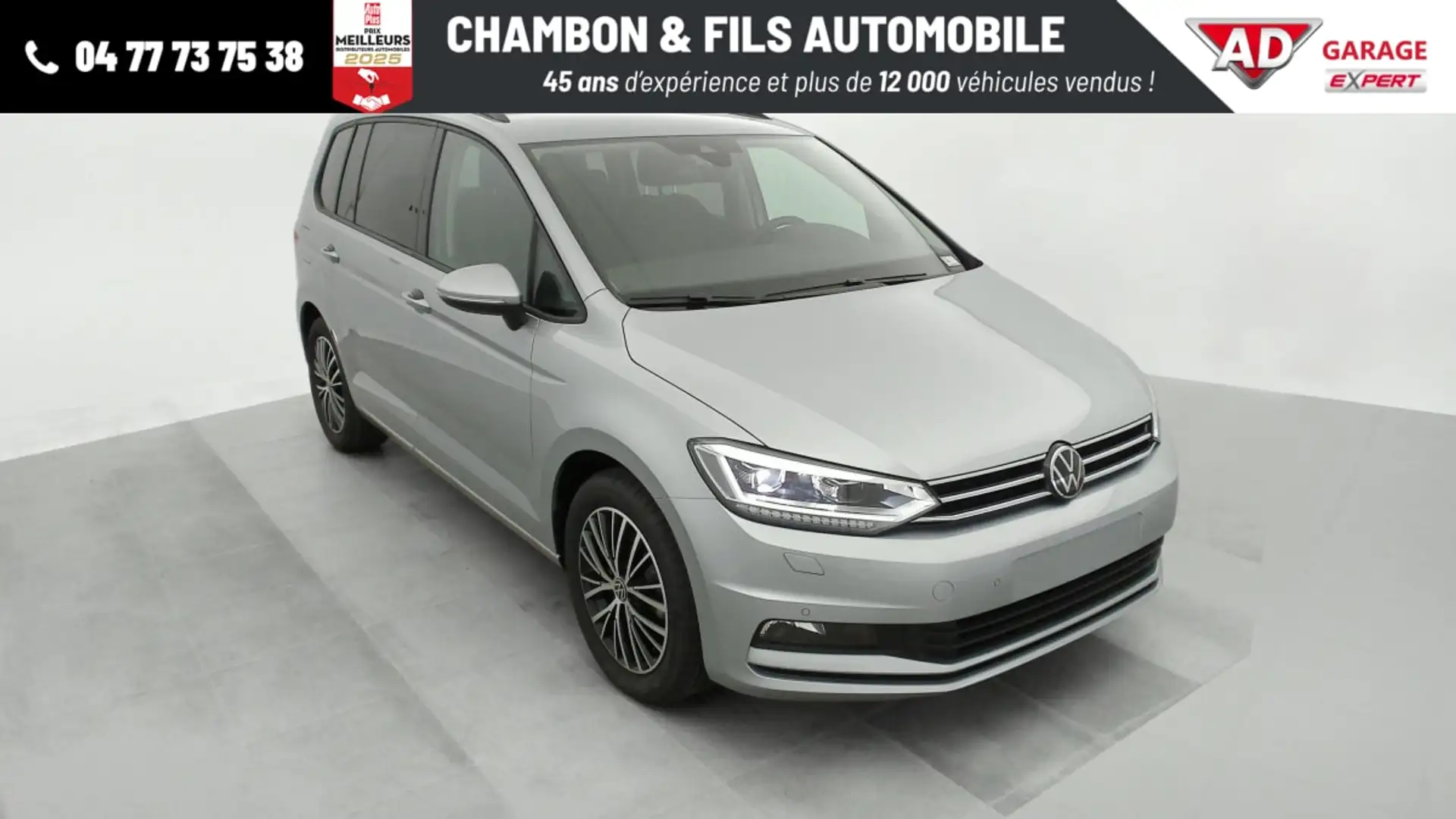 Volkswagen Touran 1.5 TSI EVO 150 DSG7 7pl VW Edition Gris - 1