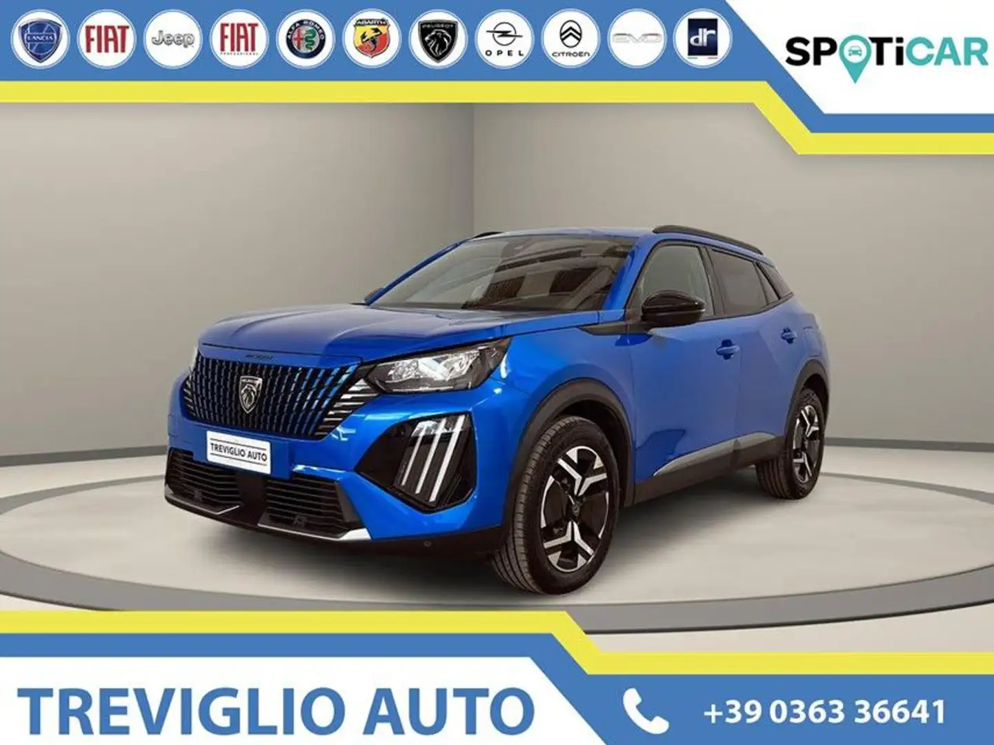Peugeot 2008 PureTech 130 S&S EAT8 Allure Blau - 1