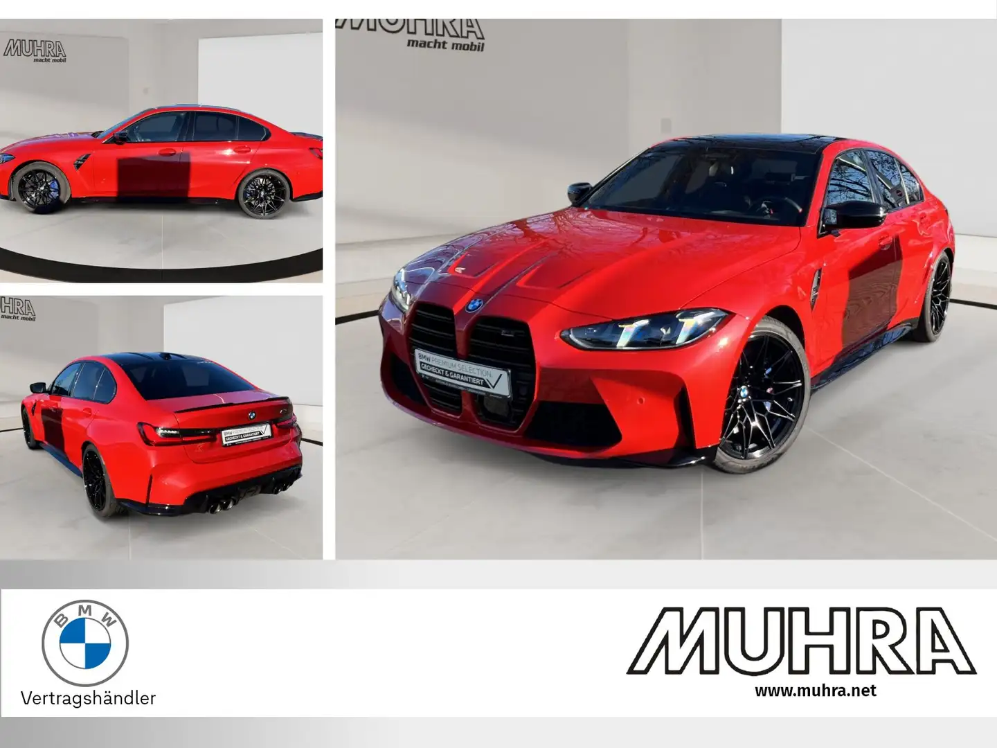 BMW M3 Competition Limousine 19"/20" Memorysitz H&K Rouge - 1