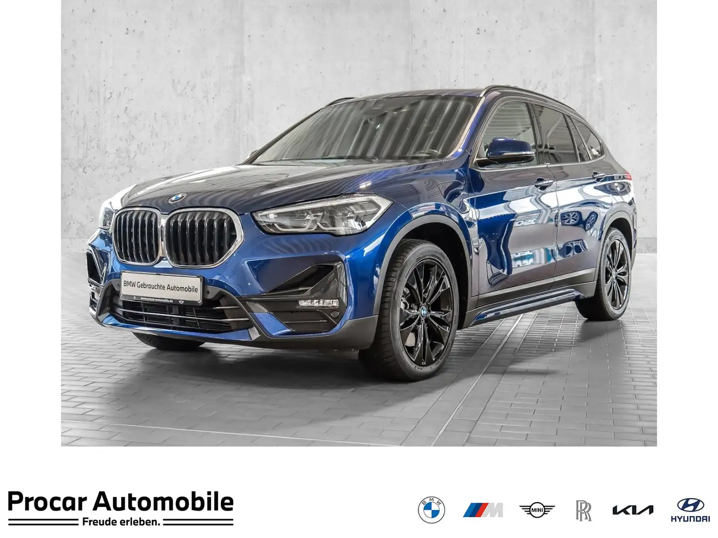 BMW X1 xDrive25e SportLine Navi HeadUp Kamera Pano Blu/Azzurro - 1