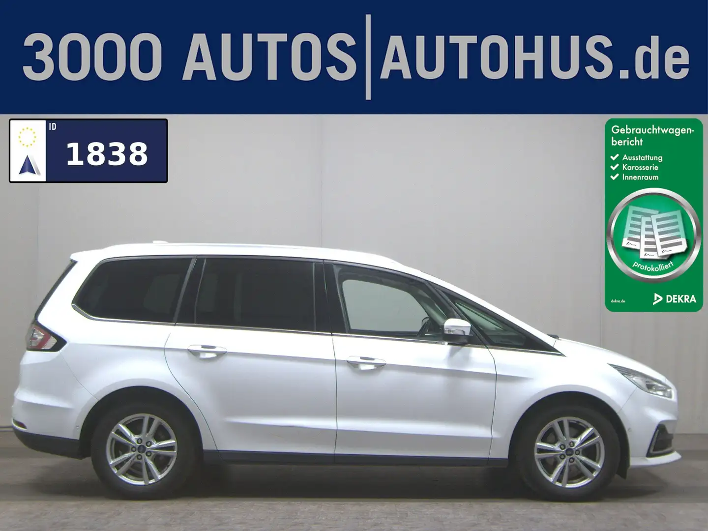 Ford Galaxy 2.0 EB Titanium 7-Sitze Navi LED Pano AHK Blanc - 1