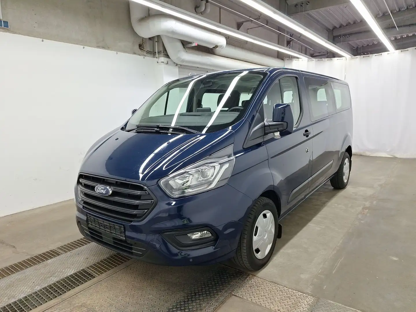 Ford Transit Custom 340 L2 Trend NAV APPLINK TEMP PDC HDC AC SHZ Albastru - 1