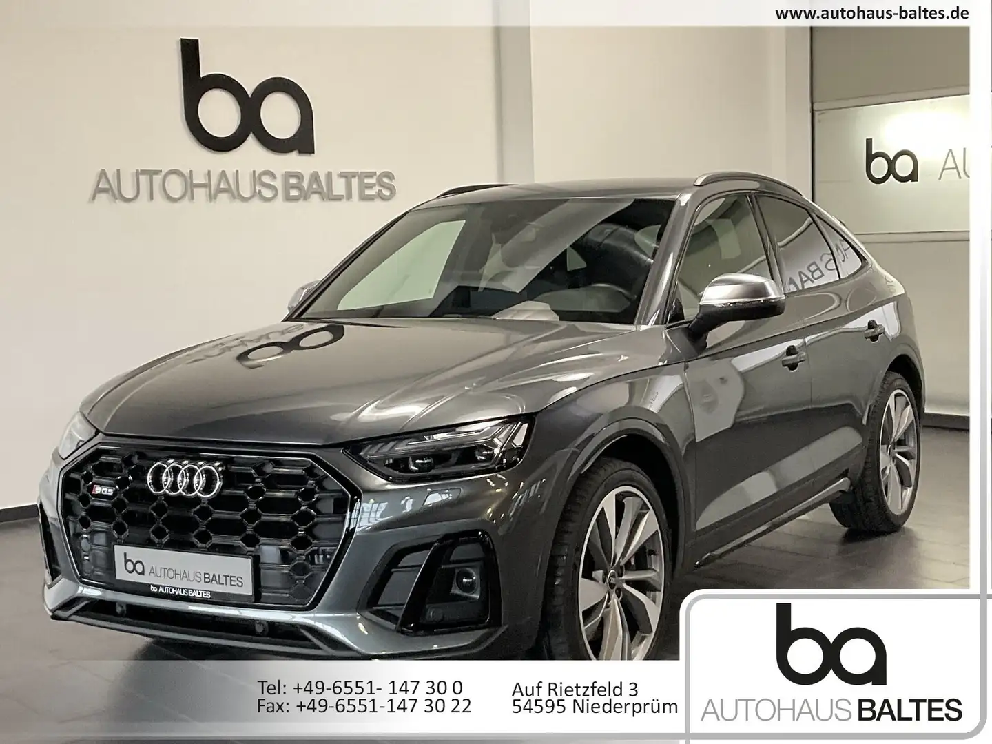 Audi SQ5 SQ5 Sportback 21"/Matrix/NaviPlus/Virtual/AHK Gris - 1