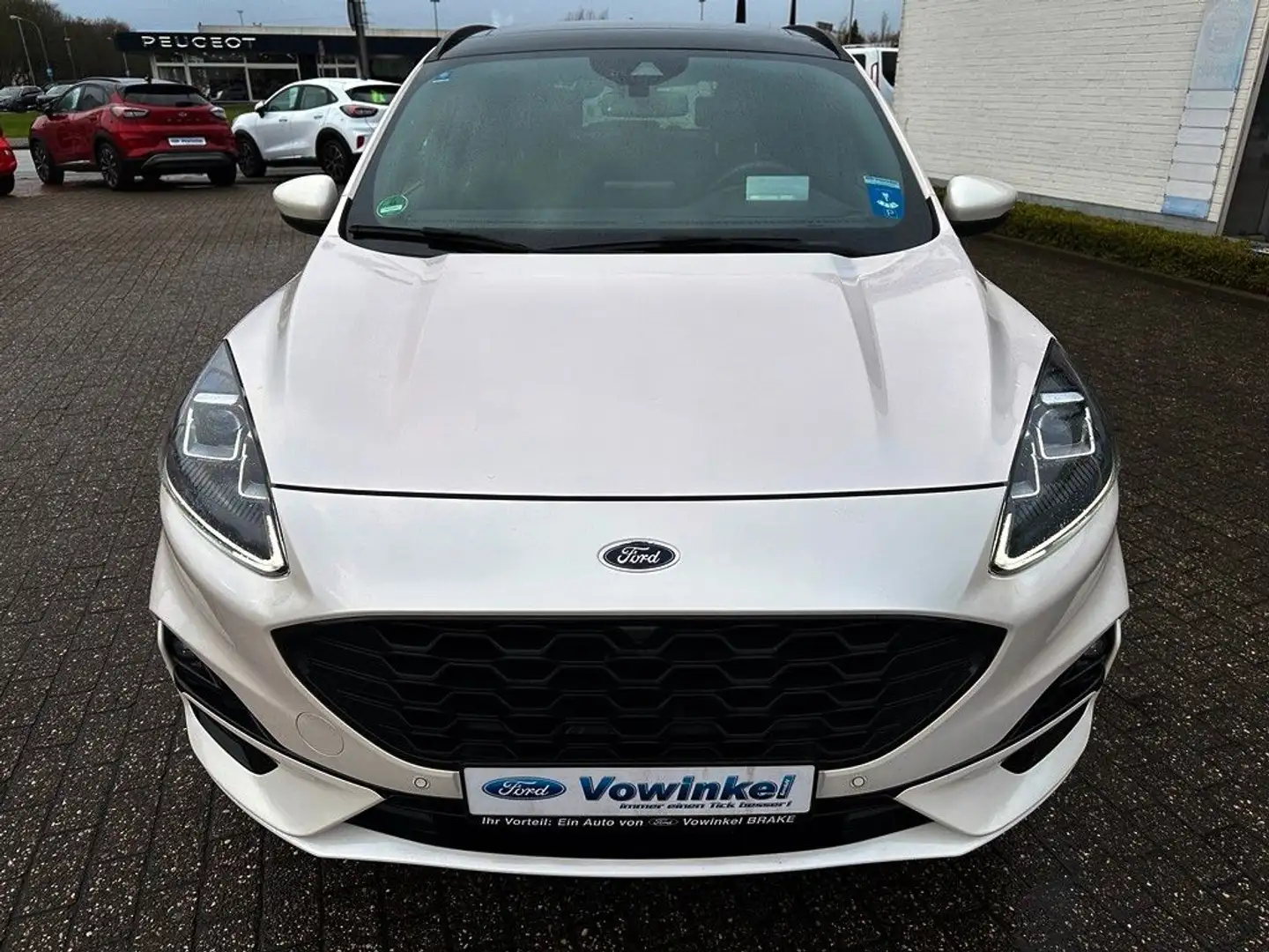 Ford Kuga KUGA ST-LINE X PHEV Pano+LED+iACC+AHK.schwenkbar Blanc - 2