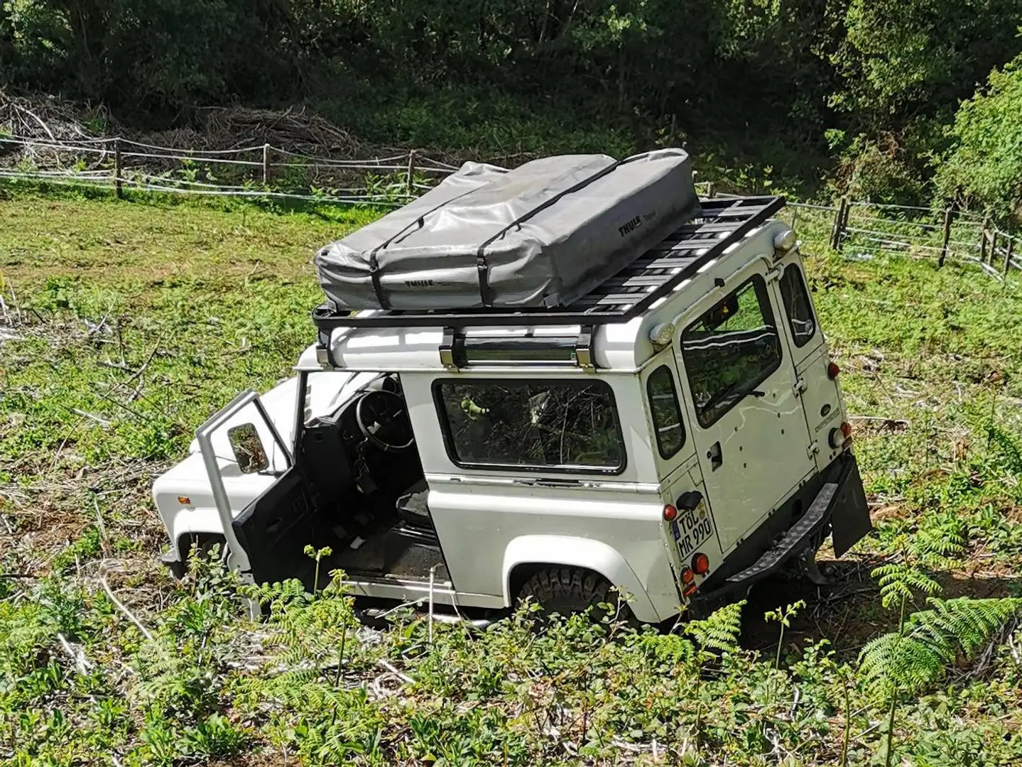 Land Rover Defender Defender 90 2.5Td5 Techo Lona E Blanco - 1
