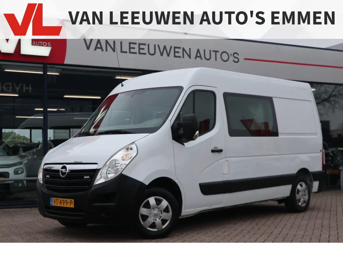 Opel Movano 2.3 CDTI L2H2 DC | Trekhaak | Airco | Radio CD Wit - 1