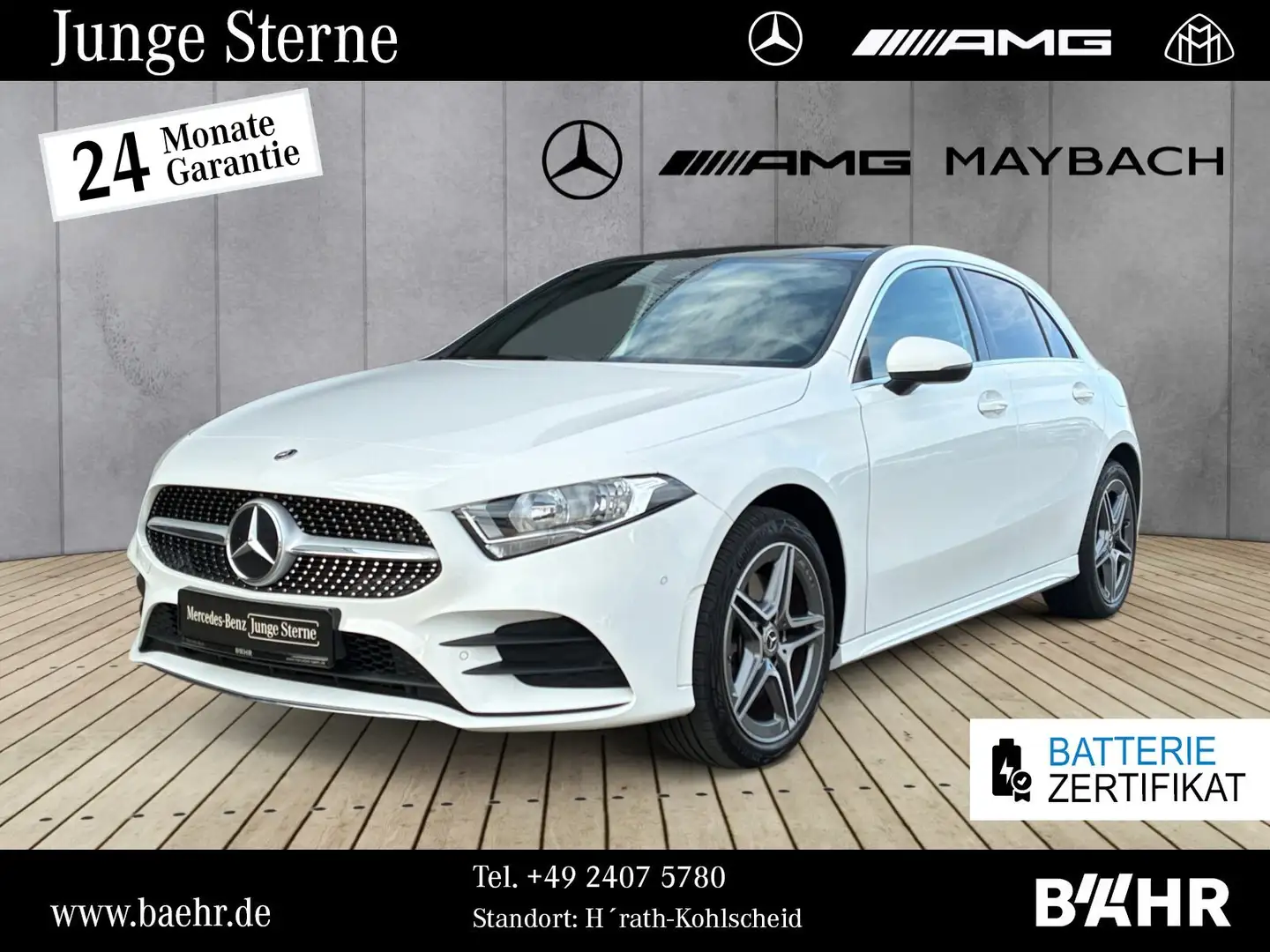 Mercedes-Benz A 250 A 250 e AMG/MBUX-Navi/LED/Parktronic/SHZ/LMR18" Weiß - 1