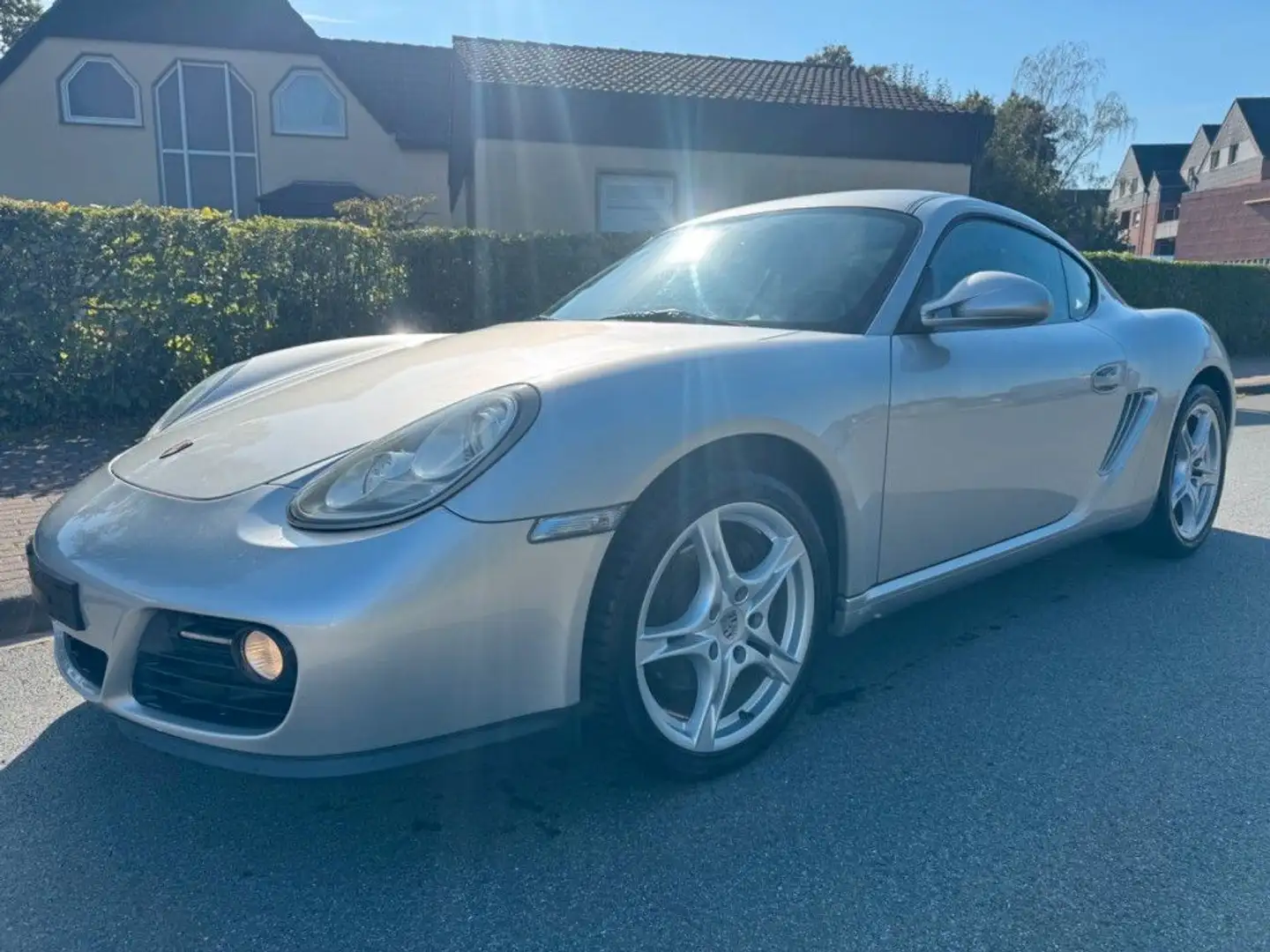 Porsche Cayman Facelift Scheckheft Lückenlos II.Hand DEU Silber - 1