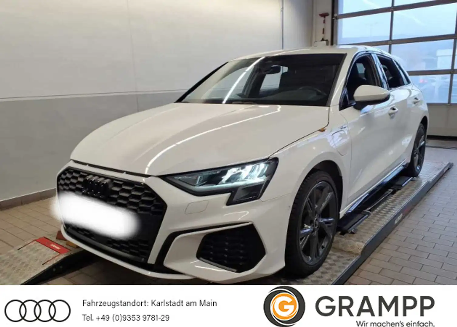 Audi A3 40 TFSI e S line S-tronic +VIRTUAL+ Weiß - 1
